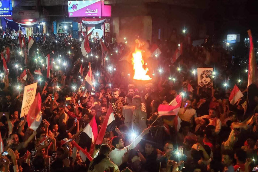 مجلس شباب الثورة يوقد شعلة ثورة سبتمبر ويقيم حفلاً فنياً بالمناسبة في منتزه السكون