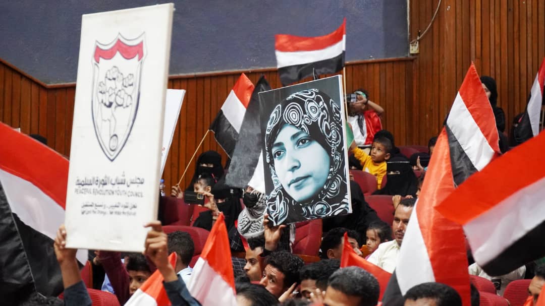 مجلس شباب الثورة في مدينة تعز يقيم حفلاً فنياً وخطابياً بمناسبة الذكرى الـ60 لثورة 14 اكتوبر