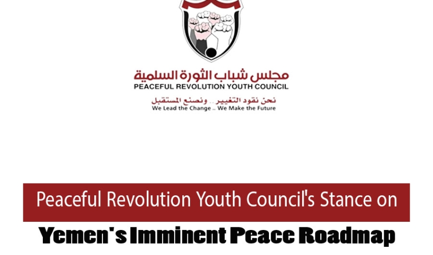 Peaceful Revolution Youth Council's Stance on Yemen's Imminent Peace Roadmap